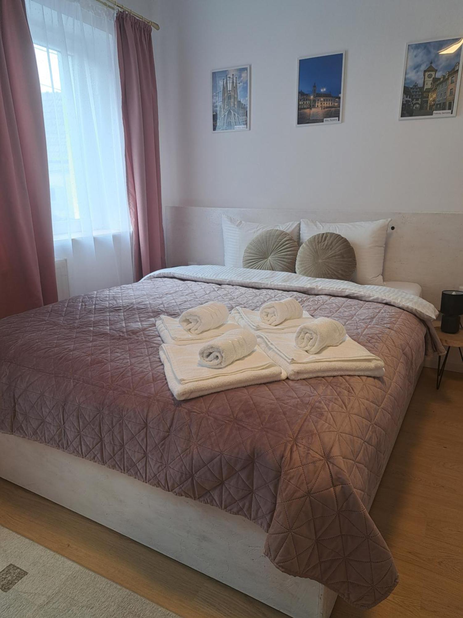 Studio With Free Parking In The Center - Deliamo 3 锡比乌 外观 照片